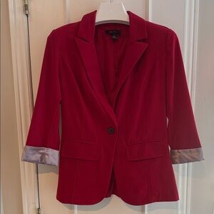 BCX Vibrant Red Blazer